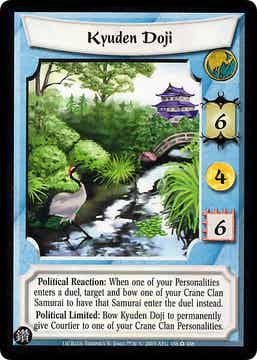 L5R : STRONGHOLD : Kyuden Doji - (Promo DE) - FOIL