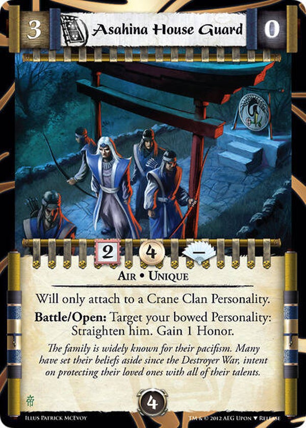 L5R : FOLLOWER : Akodo House Guard - (Promo EE)