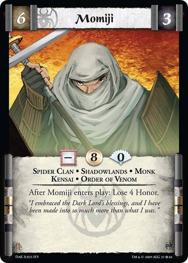 L5R : CLAN : SPIDER : Momiji (Death at Koten (DaK)) - FIXED