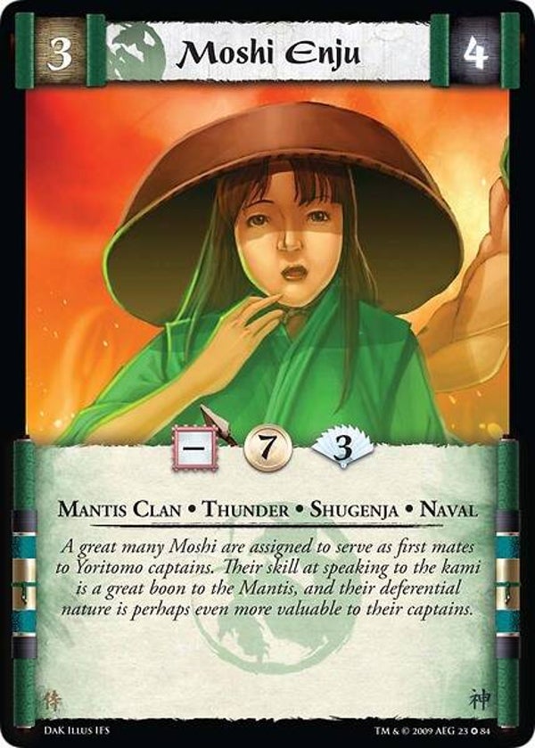 L5R : CLAN : MANTIS : Moshi Enju (Death at Koten (DaK)) - FIXED