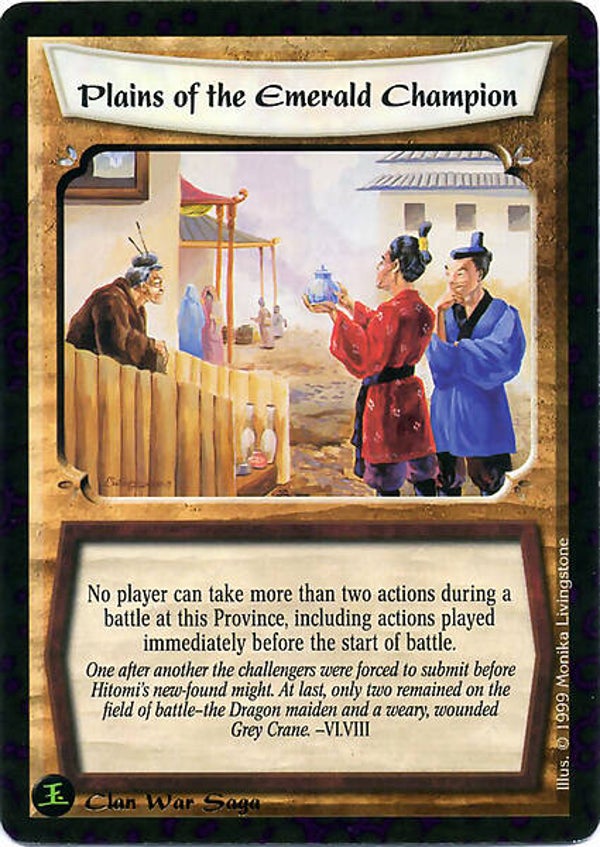 L5R : REGION : Plains of the Emerald Champion - (Promo CWS)