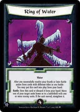 L5R : RING : Ring of Water - (Promo SAM (A.A.))