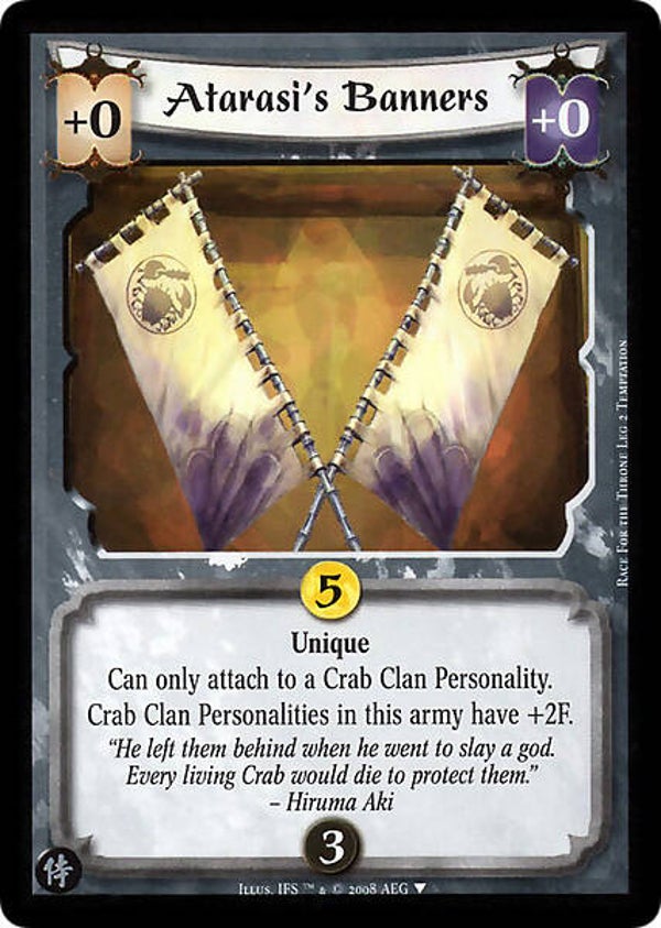 L5R : ITEM : Atarasi's Banners (Promo SAM)