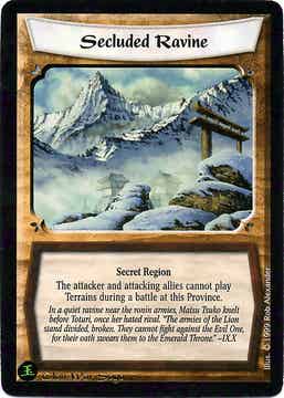 L5R : REGION : Secluded Ravine - (Promo CWS)