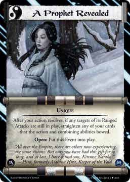 L5R : EVENT : A Prophet Revealed - (Promo 20F)