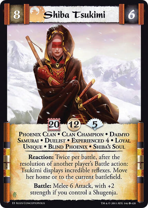 L5R : CLAN : PHOENIX : Shiba Tsukimi • Exp 4 (EMPEROR ED) - FIXED
