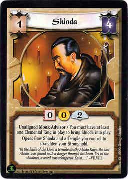 L5R : CLAN : B.O.S. : Shioda (Promo CWS)