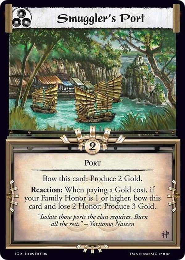L5R : HOLDING : Smuggler's Port (The Imperial Gift 2 (IG2)) - FIXED