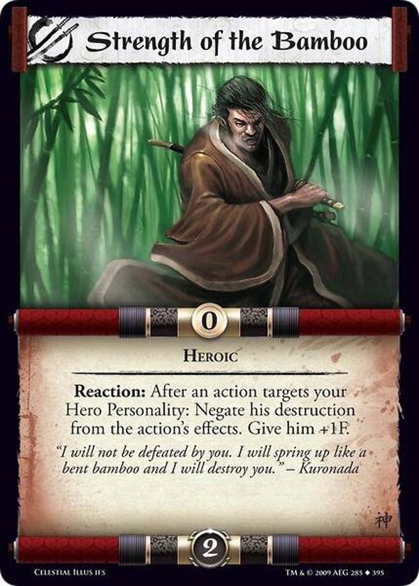L5R : STRATEGY : Strength of the Bamboo (CELESTIAL ED) - U
