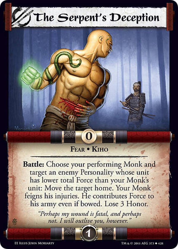 L5R : STRATEGY : The Serpent's Deception (EMPEROR ED) - U