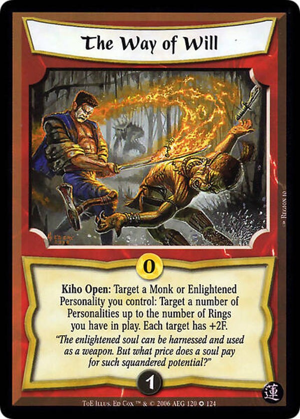 L5R : STRATEGY : The Way of Will (Test of Enlightenment (ToE)) - FIXED