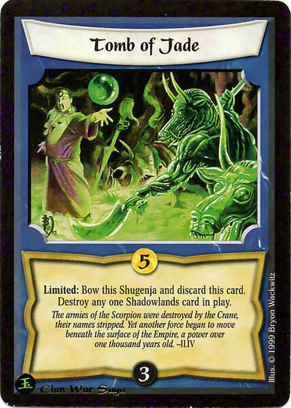 L5R : SPELL : Tomb of Jade (Promo CWS)