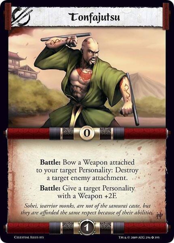 L5R : STRATEGY : Tonfajutsu (CELESTIAL ED) - FIXED