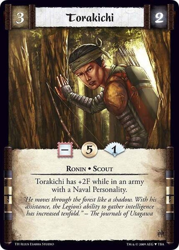 L5R : CLAN : UNALIGNED : Torakichi (Promo TH (CE))