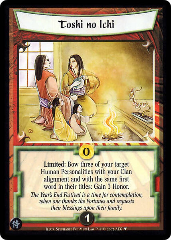 L5R : STRATEGY : Toshi no Ichi - (Promo SAM)