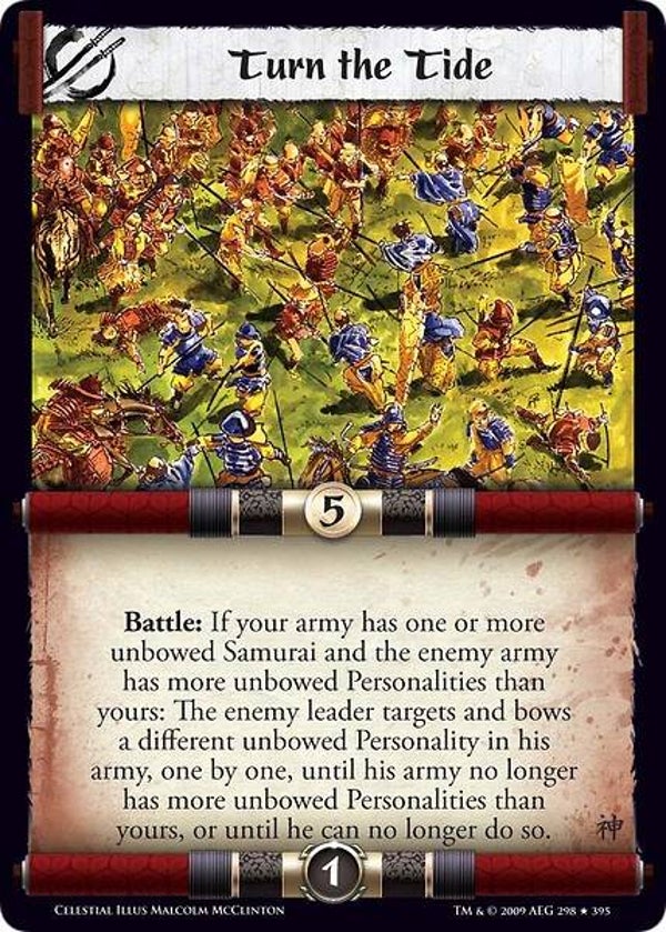 L5R : STRATEGY : Turn the Tide (CELESTIAL ED) - R