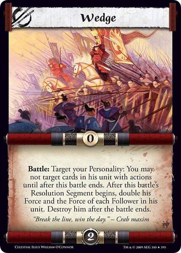 L5R : STRATEGY : Wedge (CELESTIAL ED) - R