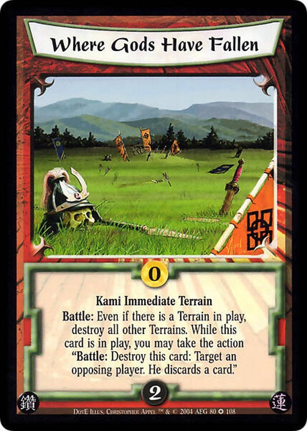 L5R : STRATEGY : Where Gods Have Fallen (Dawn of the Empire (DotE)) - FIXED