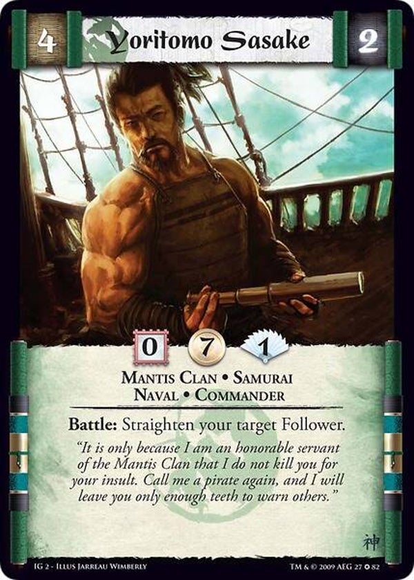 L5R : CLAN : MANTIS : Yoritomo Sasake (The Imperial Gift 2 (IG2)) - FIXED