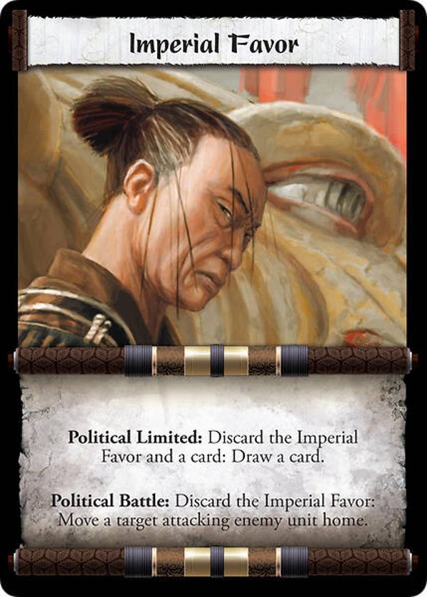 L5R : OTHER : The Imperial Favor (Unaligned Celestial version) - Promo