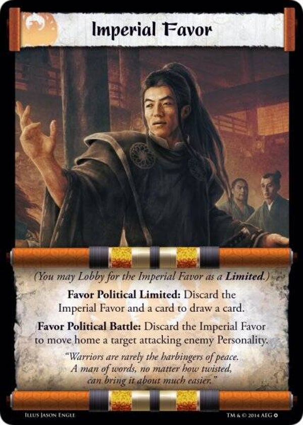 L5R : OTHER : The Imperial Favor (Phoenix IVORY Edition version 1/2) - FIXED