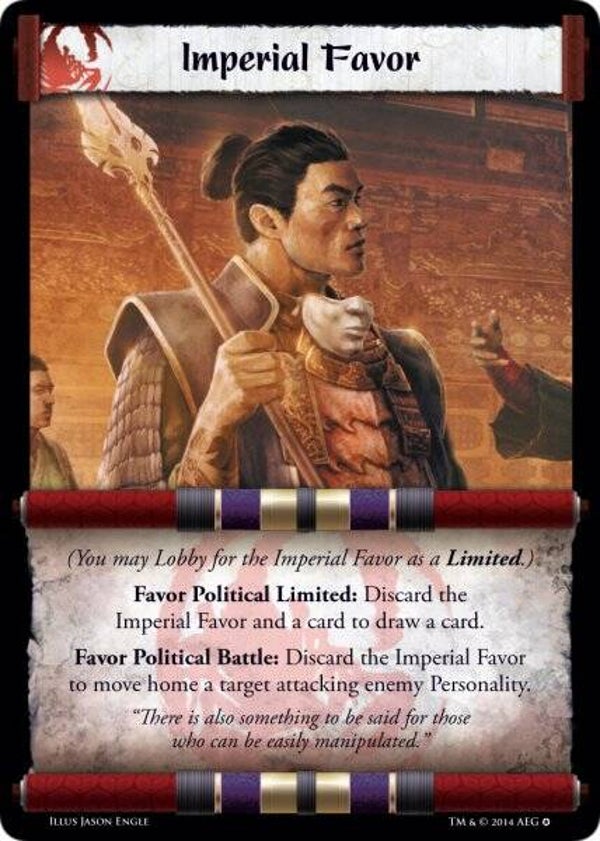 L5R : OTHER : The Imperial Favor (Scorpion IVORY Edition version 2/2) - FIXED
