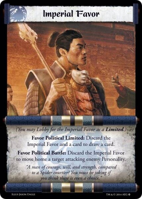 L5R : OTHER : The Imperial Favor (Crab IVORY Edition version 2/2) - FIXED