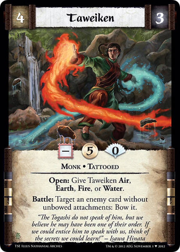 L5R : CLAN : UNALIGNED : Taweiken (Promo TSE (EE))