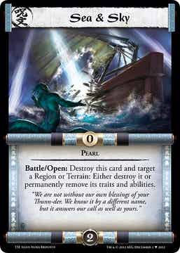 L5R : SPELL : Sea & Sky (Promo TSE (EE))
