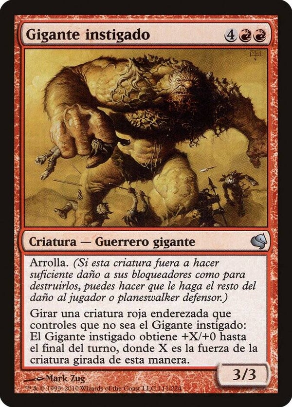Magic the Gathering (MTG) : Impelled Giant - Salvat 2011 B.B. - U