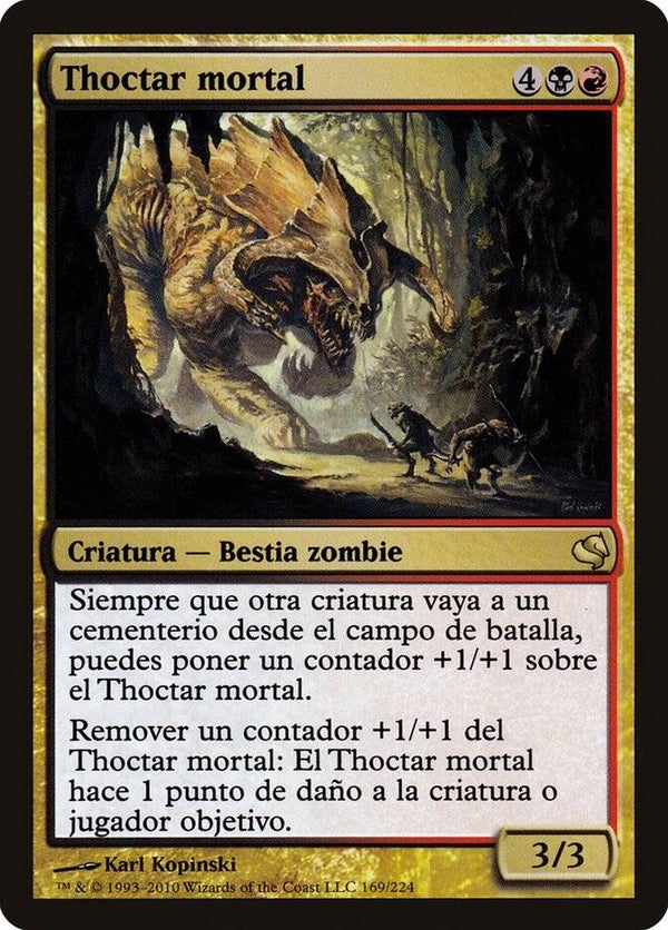 Magic the Gathering (MTG) : Deathbringer Thoctar  - Salvat 2011 B.B. - R