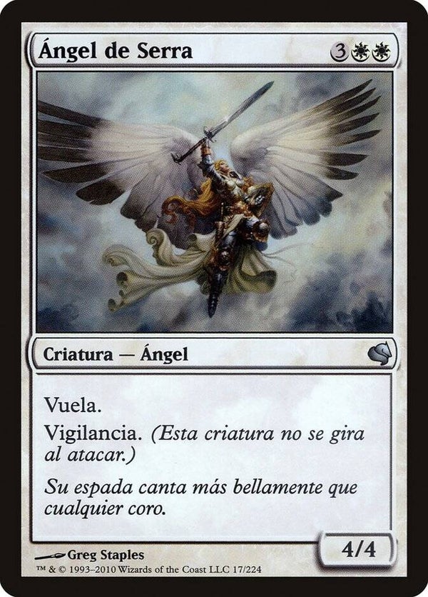 Magic the Gathering (MTG) : Serra Angel - Salvat 2011 B.B. - U