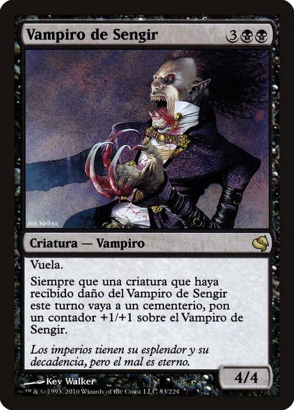 Magic the Gathering (MTG) : Sengir Vampire - Salvat 2011 B.B. - R