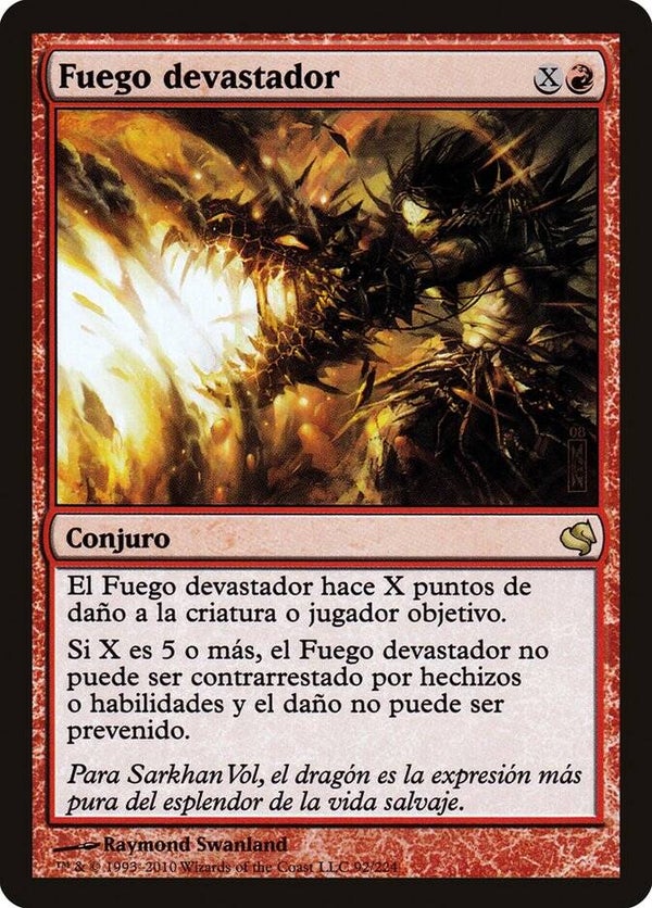 Magic the Gathering (MTG) : Banefire - Salvat 2011 B.B. - R
