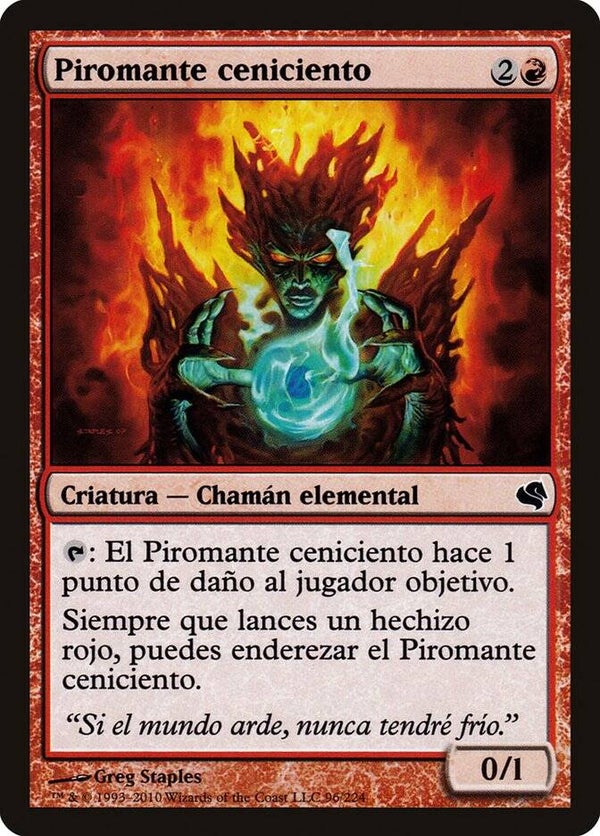 Magic the Gathering (MTG) : Cinder Pyromancer - Salvat 2011 B.B. - C