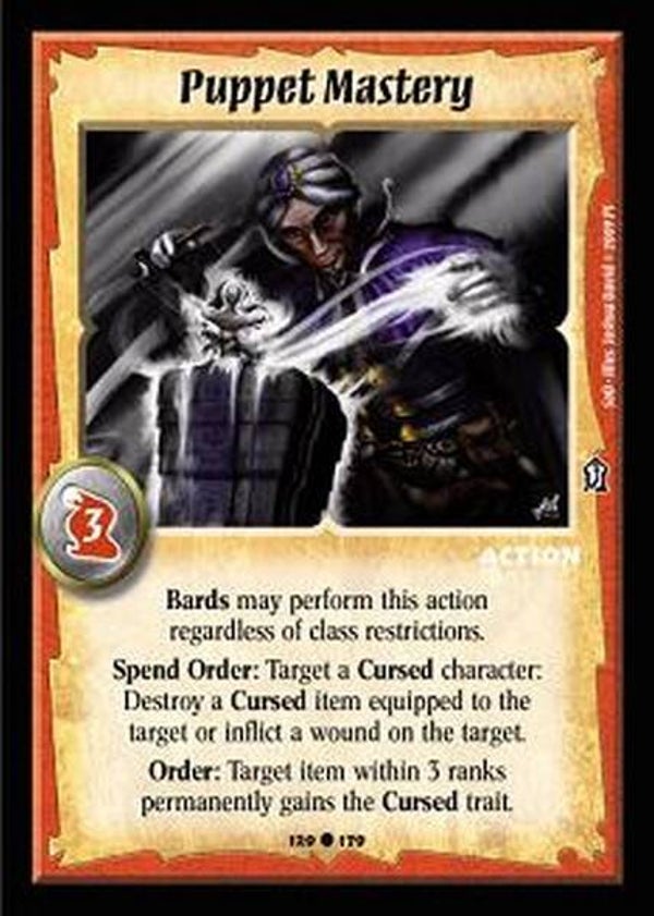 Warlord Saga of the Storm : Puppet Mastery - C - (Sands of Oblivion) SOO