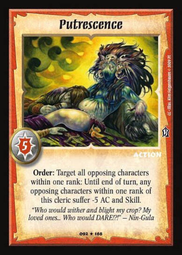 Warlord Saga of the Storm : Putrescence - R - (Crimson Coast) CC