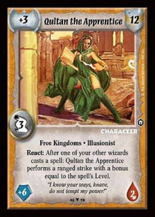 Warlord Saga of the Storm : Qultan the Apprentice (SD)