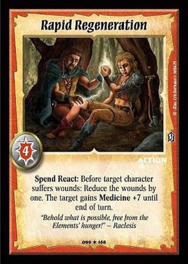 Warlord Saga of the Storm : Rapid Regeneration - R - (Shattered Empires) SE