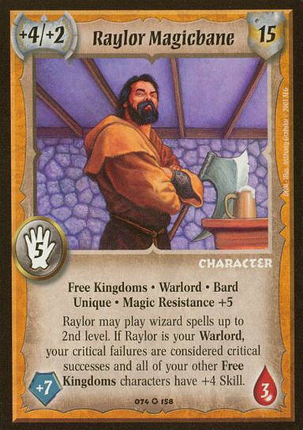 Warlord Saga of the Storm : Raylor Magicbane (DOM)