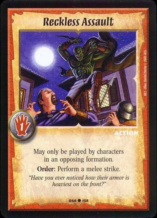 Warlord Saga of the Storm : Reckless Assault - C - BET