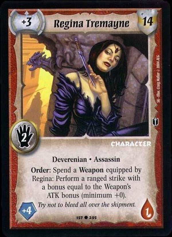 Warlord Saga of the Storm : Regina Tremayne - C - SK