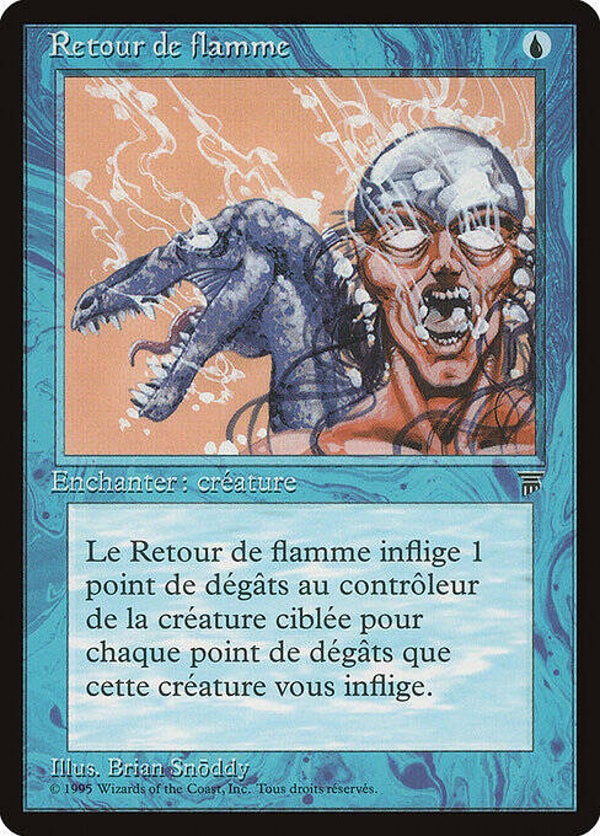 Magic the Gathering (MTG) : Backfire - (Renaissance (REN)) - FRENCH - U