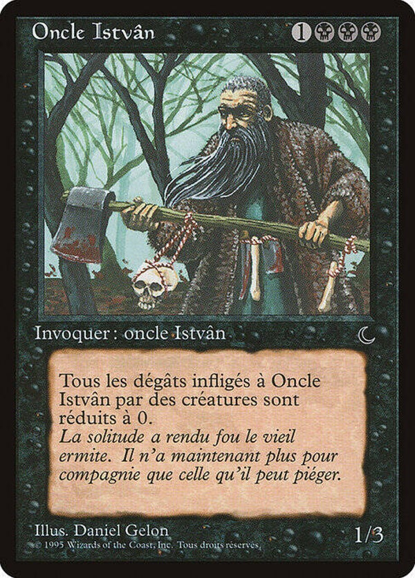 Magic the Gathering (MTG) : Uncle Istvan - (Renaissance (REN)) - FRENCH - U   (SPLD-PLD)