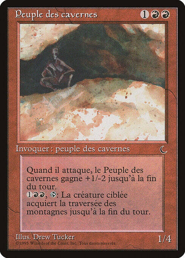 Magic the Gathering (MTG) : Cave People - (Renaissance (REN)) - FRENCH - U
