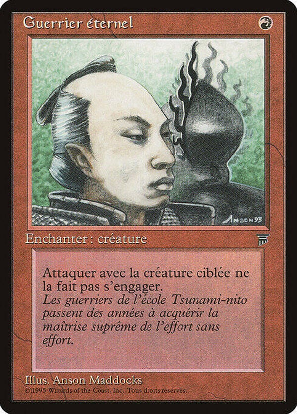 Magic the Gathering (MTG) : Eternal Warrior - (Renaissance (REN)) - FRENCH - U