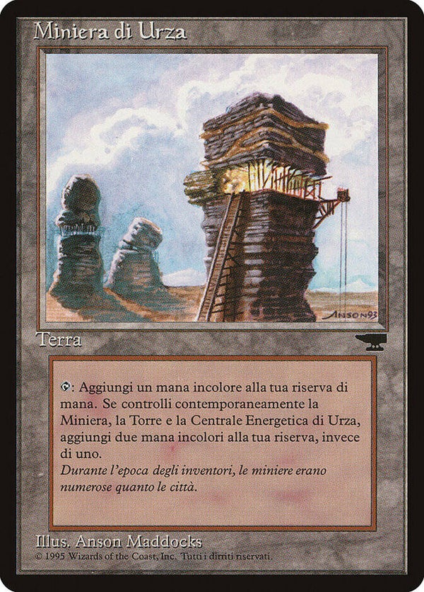 Magic : The Gathering (MTG) : Urza's Mine (V.4) - Rinascimento (Italian) - C