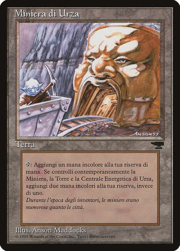Magic : The Gathering (MTG) : Urza's Mine (V.2) - Rinascimento (Italian) - C (SPLD-PLD)