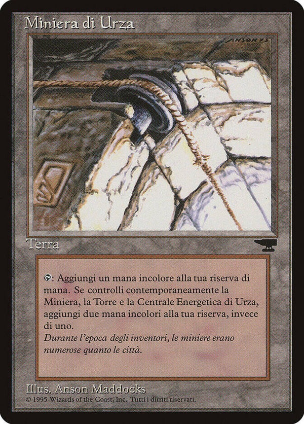 Magic : The Gathering (MTG) : Urza's Mine (V.3) - Rinascimento (Italian) - C (SPLD+)