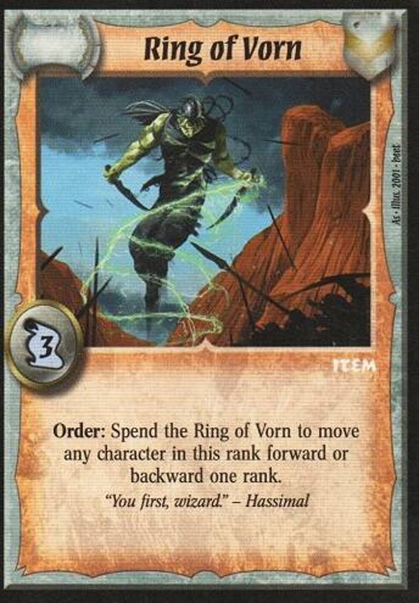Warlord Saga of the Storm : Ring of Vorn (BK Deck special)